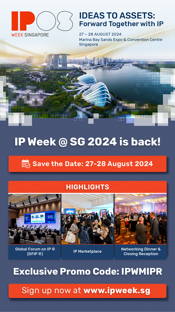 IP Week @ SG 2024 is back!